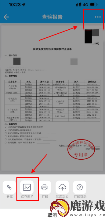 金苗宝入学查验怎么打印