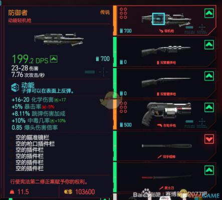 《赛博朋克2077》传说武器防御者购买位置分享