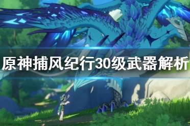 《原神》捕风纪行30级武器怎么选 捕风纪行30级武器解析