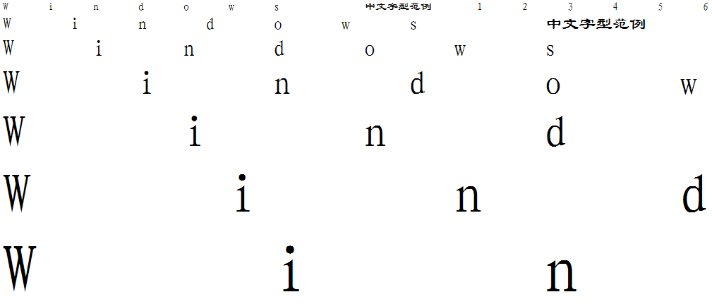 四通利方隶书体简软件截图（1）