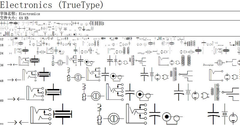 英文字库Electronics软件截图（1）